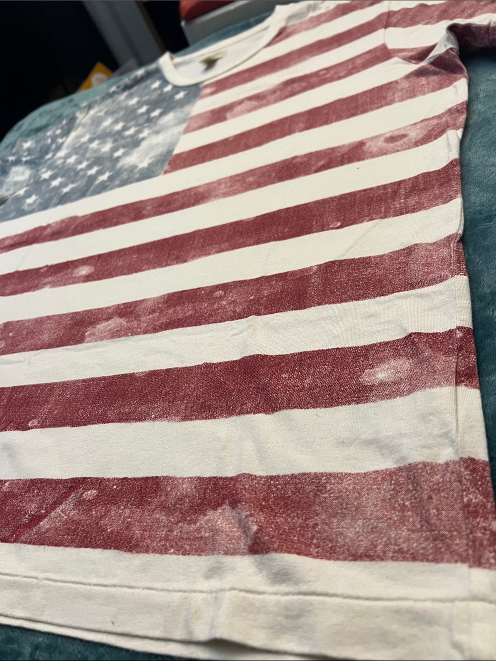 Ralph Lauren Denim & Supply Tee USA flag style , good condition 👍 - Picture 4 of 8